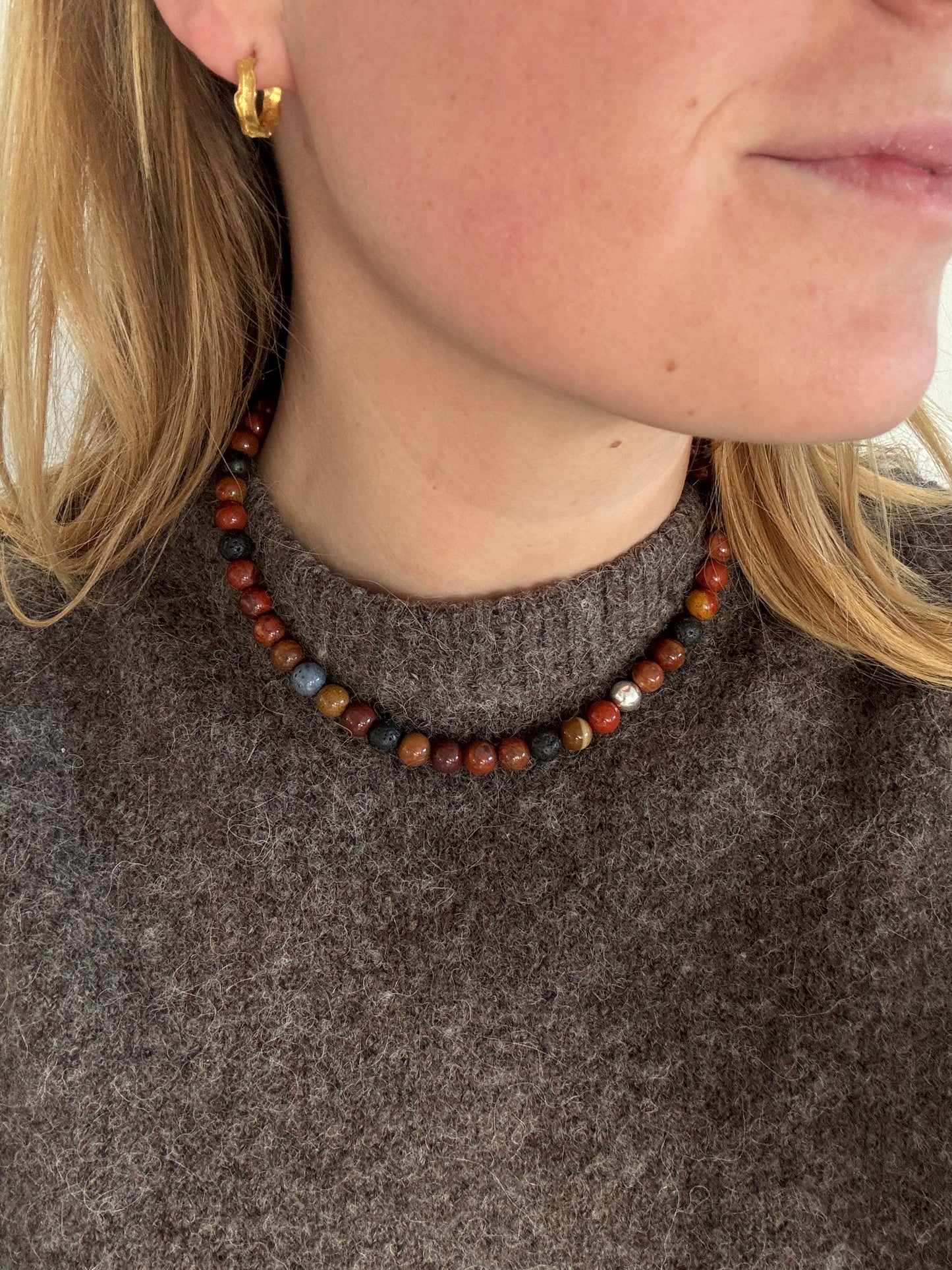 Necklace Amber Eclipse
