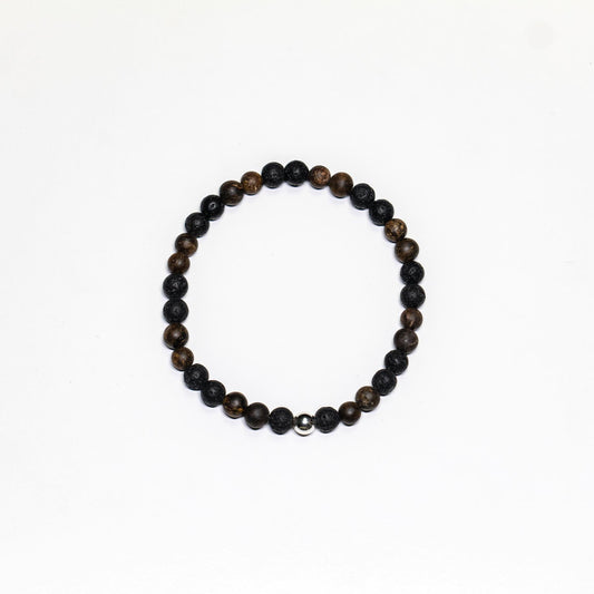 Bracelet "Coffee" 6 mm