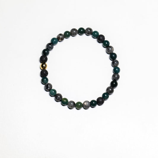 Bracelet "Royal Green" 6mm
