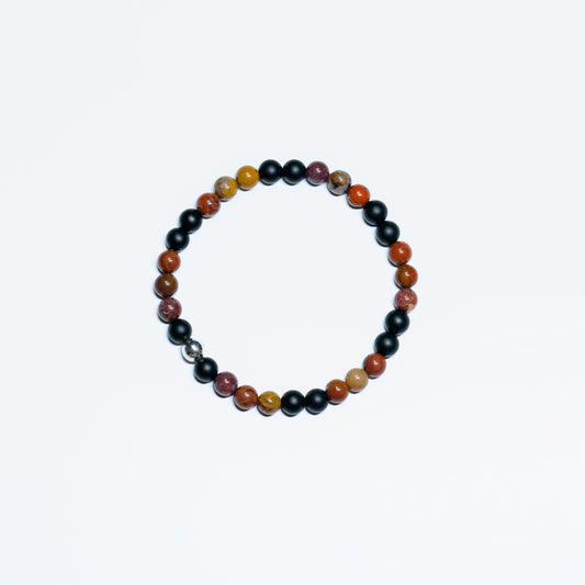 Bracelet "Volcan" 6mm